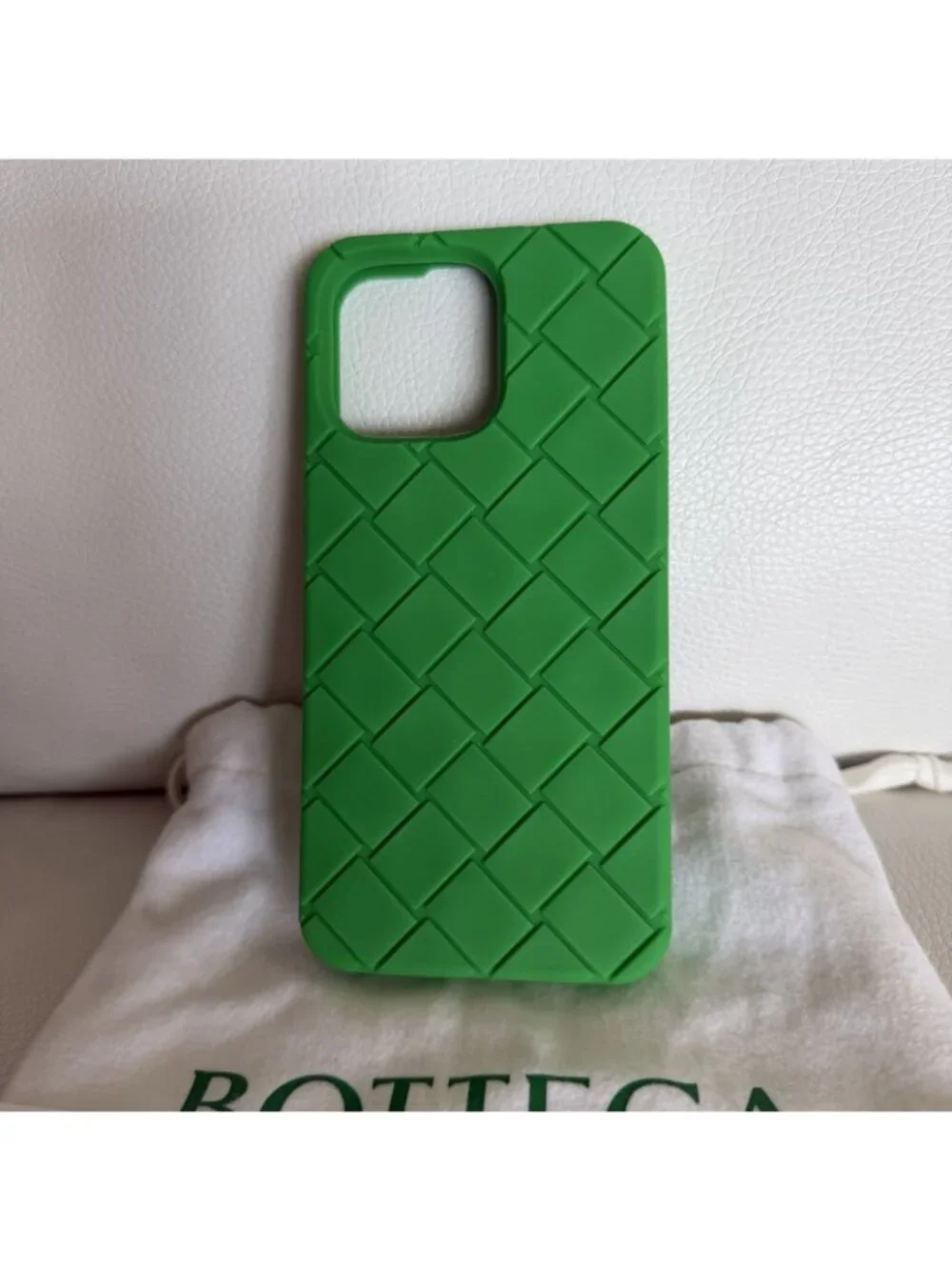 NEW BOTTEGA Veneta iPhone 16 Pro Max Case Green Parakeet